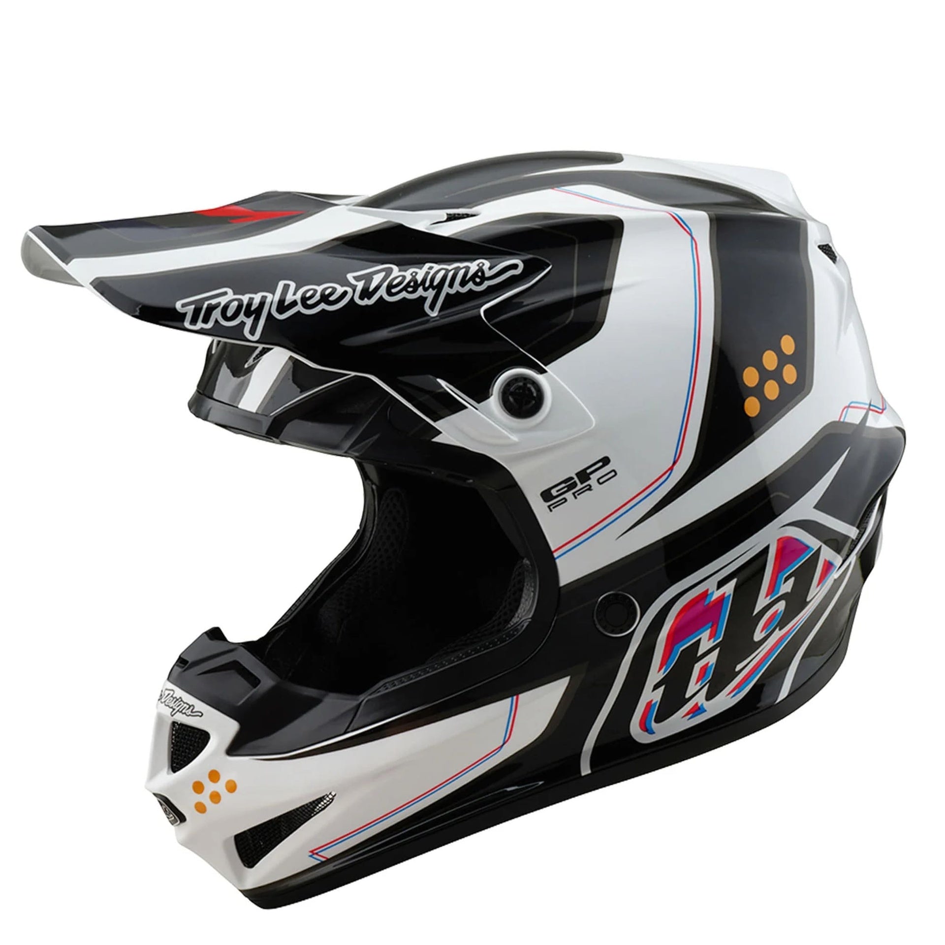 Casco Troy Lee Designs Gp Pro Trooper White